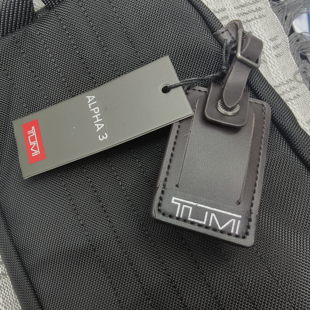Tumi Alpha Bravo Anti-Theft Chest Sling Bag | Tactical Black Crossbody - Picture 7 of 7